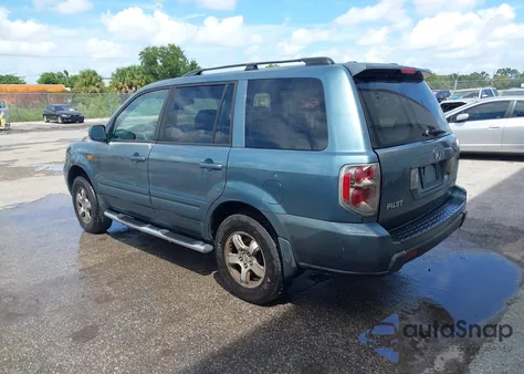 2008 Honda Pilot Ex-L из США, поврежденный, VIN 5FNYF18608B028166
